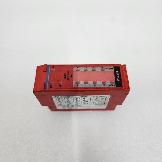 ALLEN BRADLEY CAT 1734-IB8S POINT I/O 8CH DIGITAL INPUT MODULE 25132 SER A