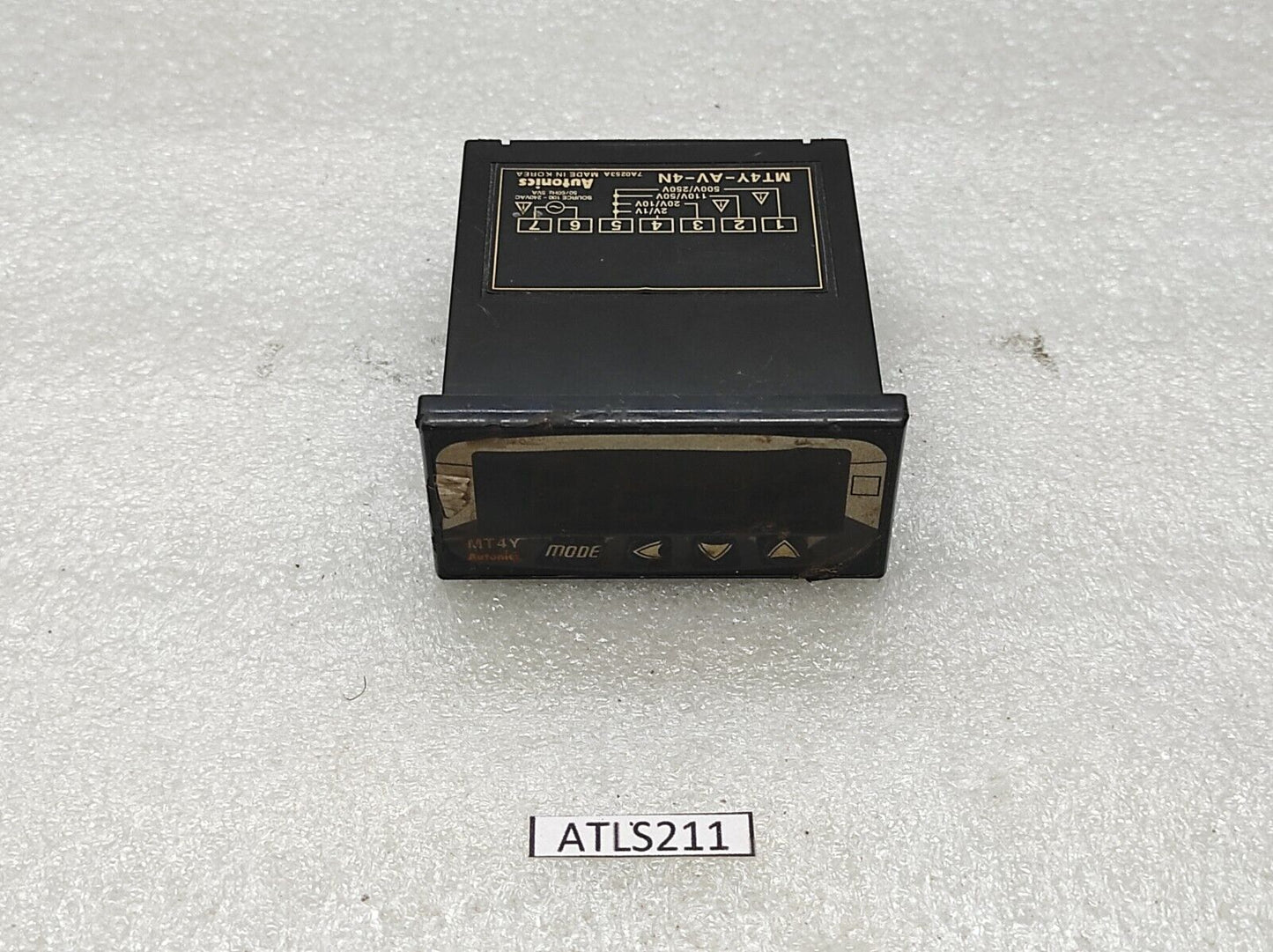 AUTONICS MT4Y-AV-4N DIGITAL MULTI PANEL METER