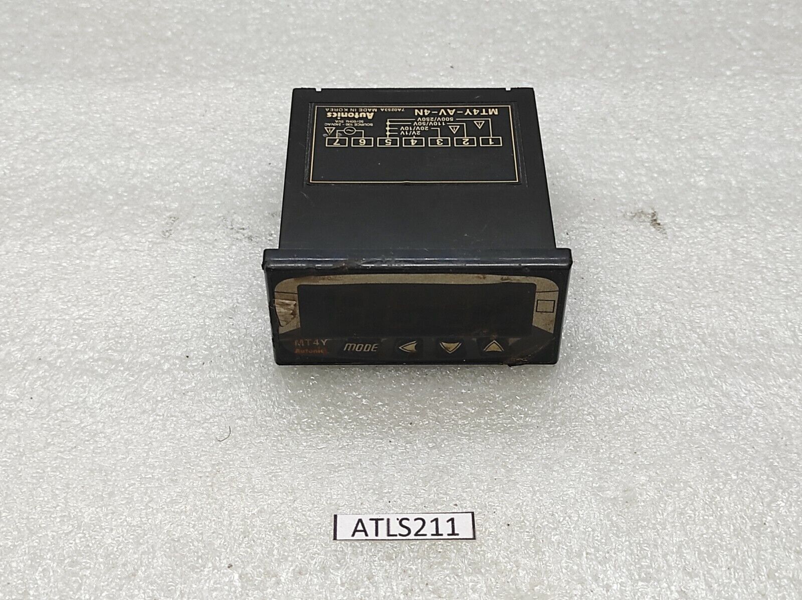 AUTONICS MT4Y-AV-4N DIGITAL MULTI PANEL METER