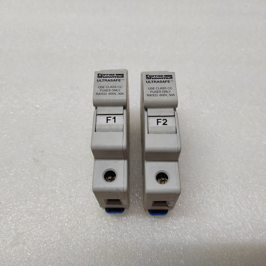 FERRAZ SHAWMUT USCC1 FUSE HOLDER B213441 600V 30A LOT OF 2 UNIT