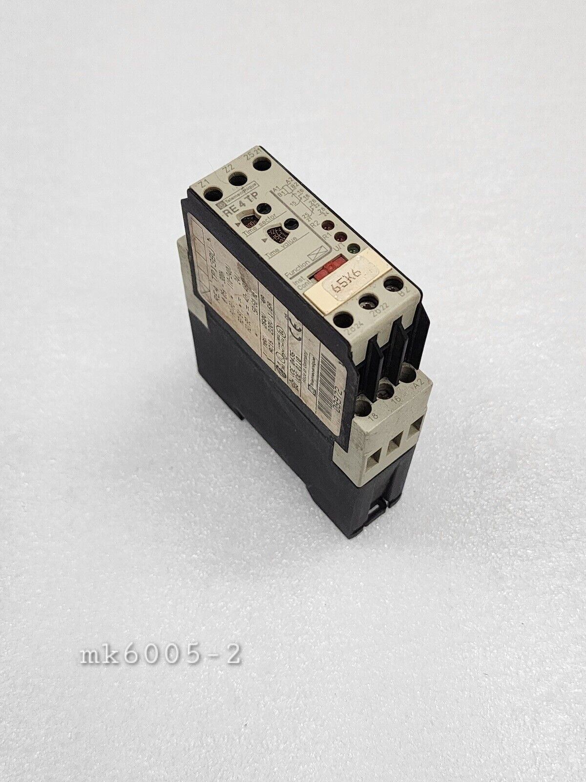 TELEMECANIQUE RE4 TP13BU TIME DELAY RELAY 09972 110-240V/24V/42-48V 0.05S-300H