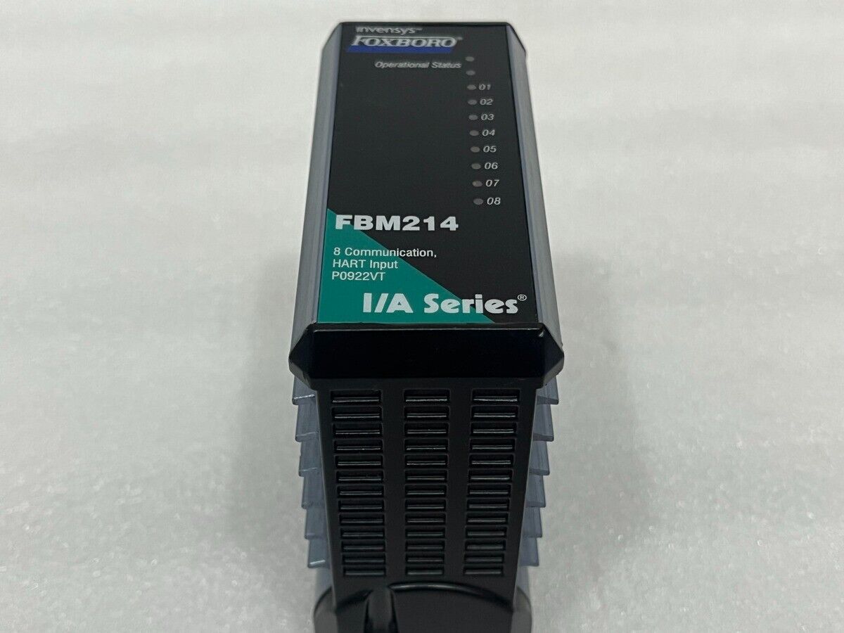 FOXBORO INVENSYS FBM214 8-CH COMMUNICATION HART INPUT P0922VT