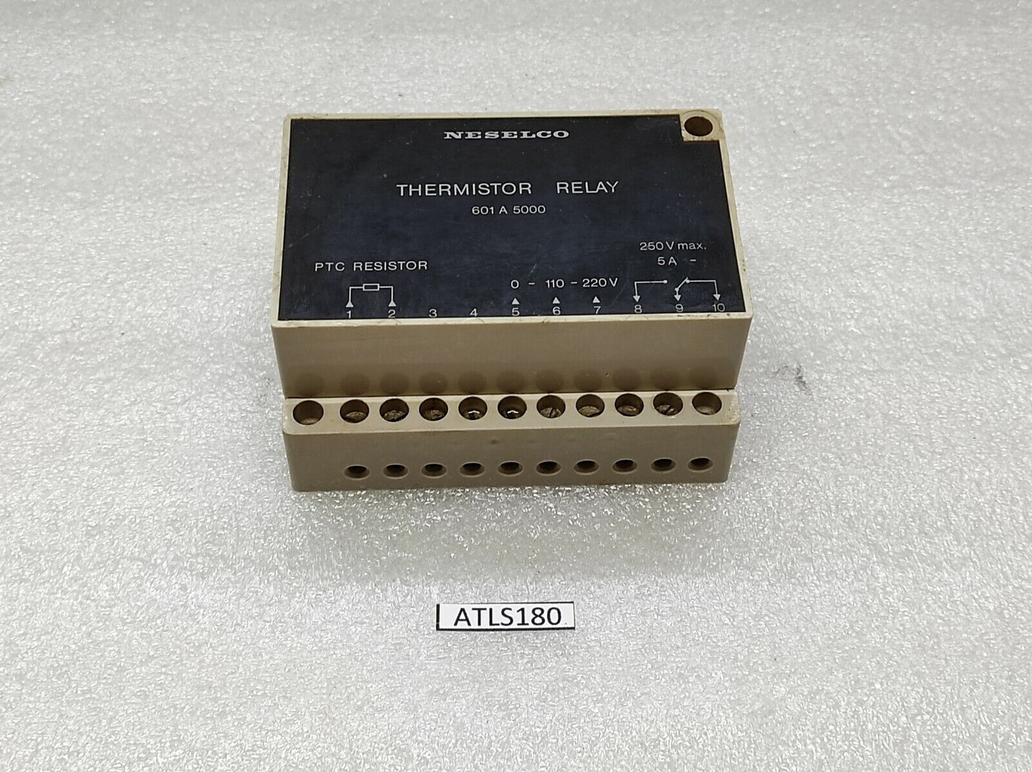 NESELCO 601 A 5000 THERMISTOR RELAY 601A5000
