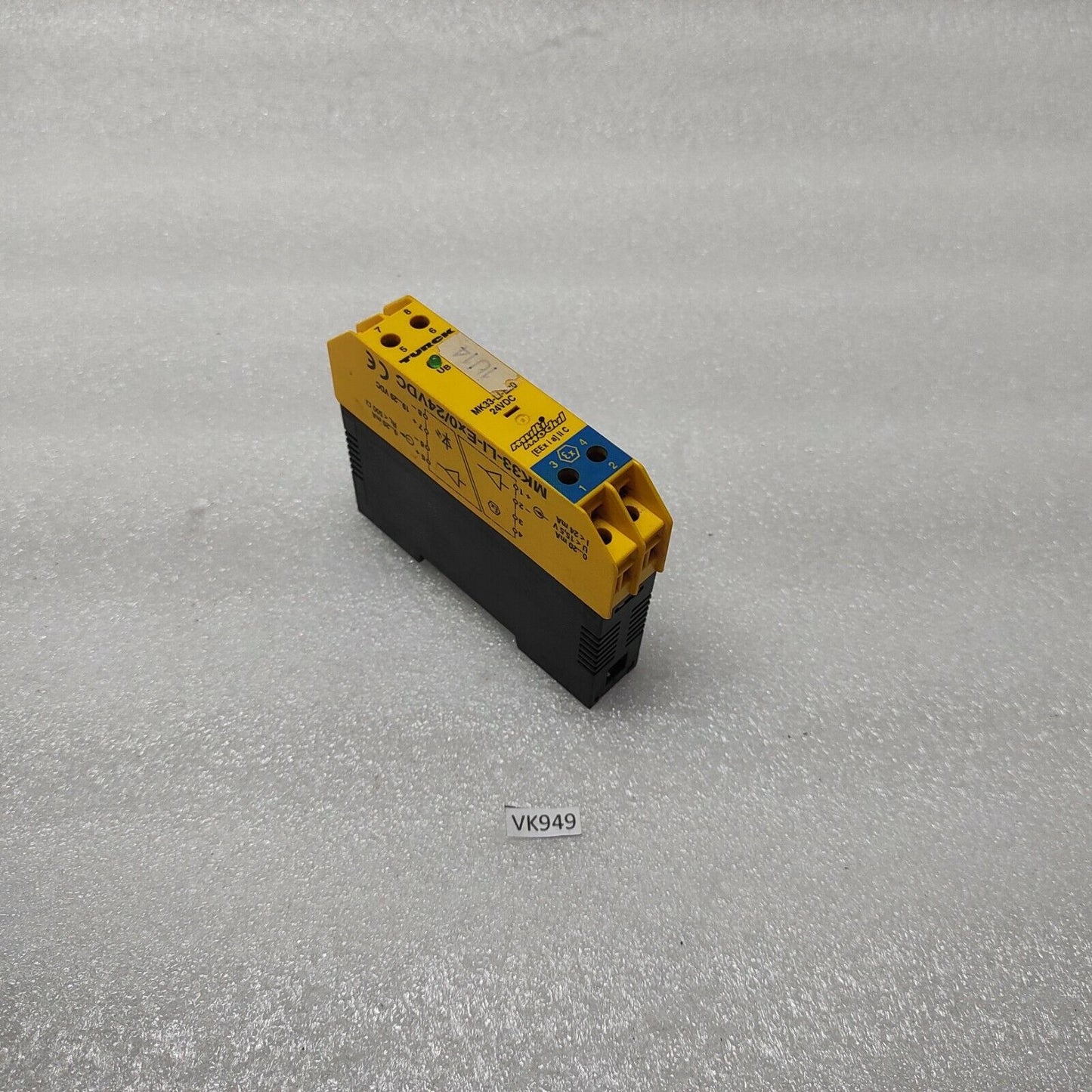TURCK MK33-LI-EX0/24VDC ISOLATING SAFETY MODULE 24VDC