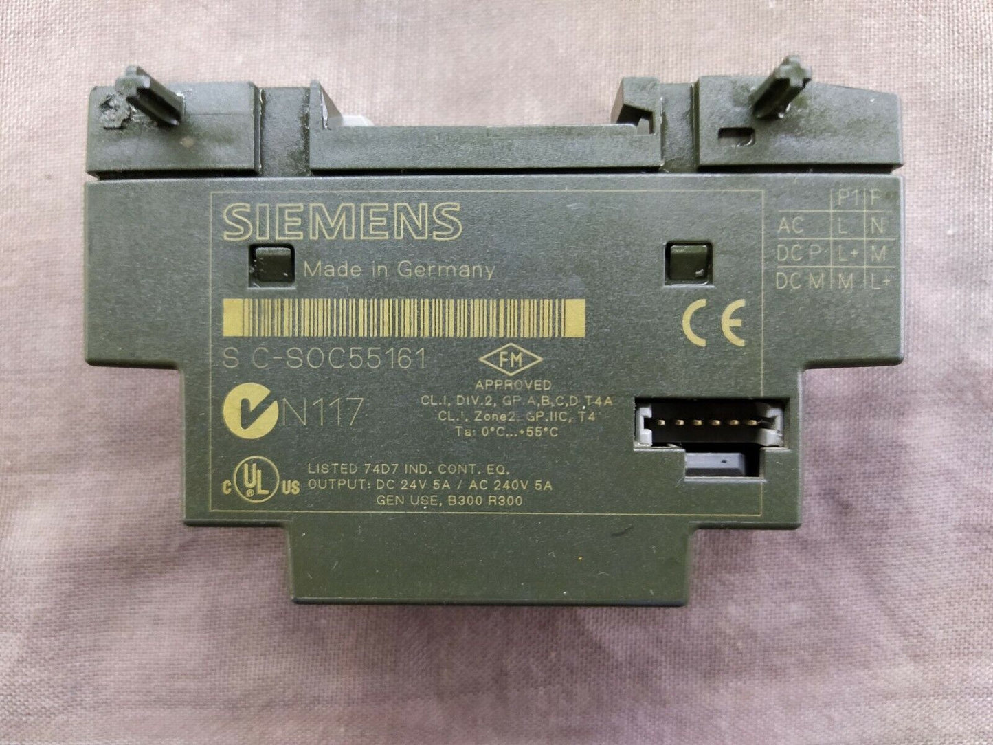 Siemens 6ED1 055-1HB00-0BA0 Expansion Module 6ED10551HB000BA0