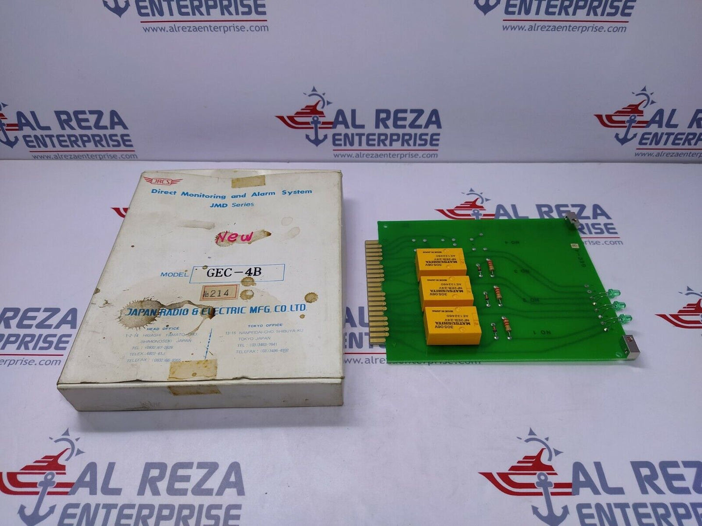 JRCS GEC-4B JMD Series Direct Monitoring and Alarm System 