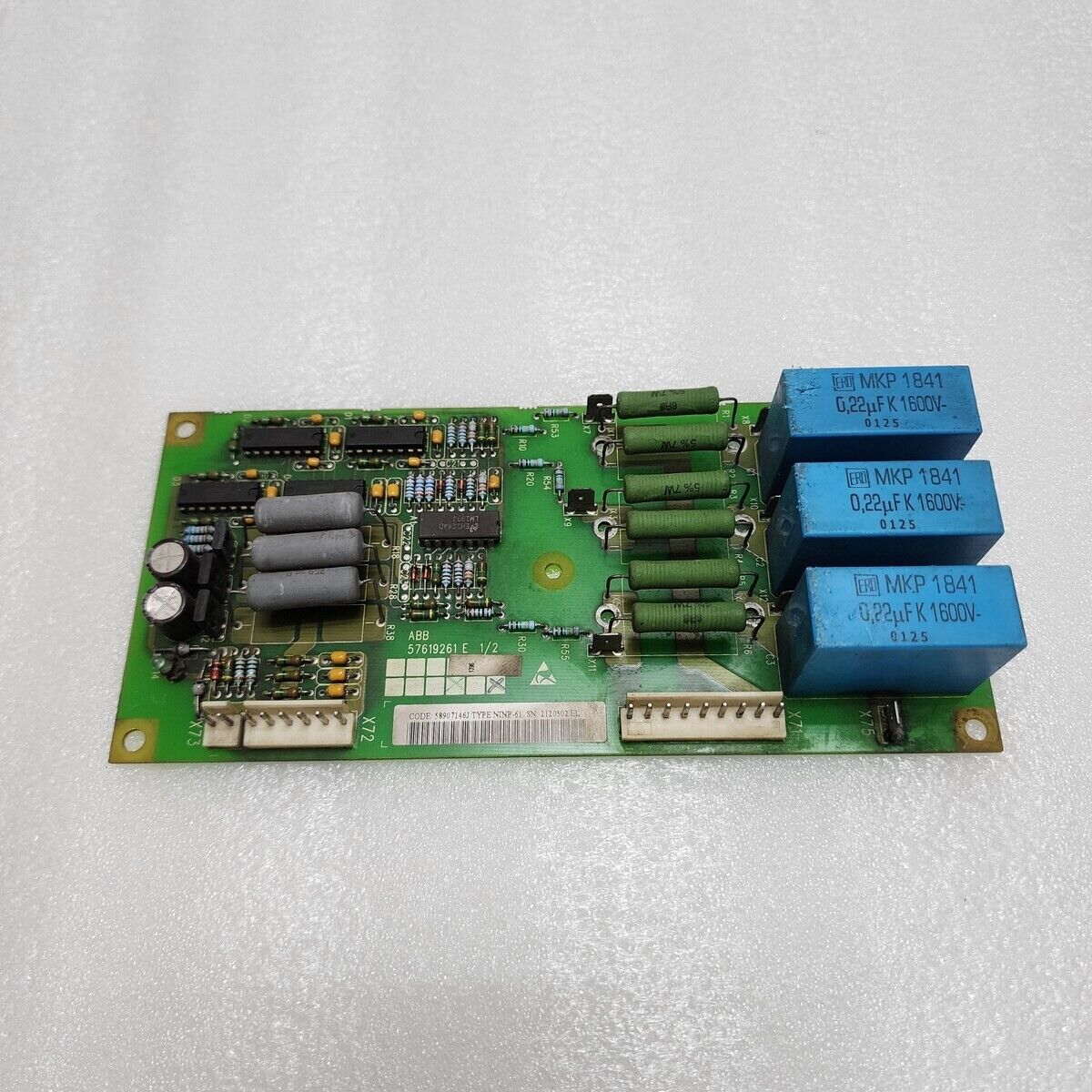 ABB 57619261 E 1/2 PCB 58907146J NINP-61