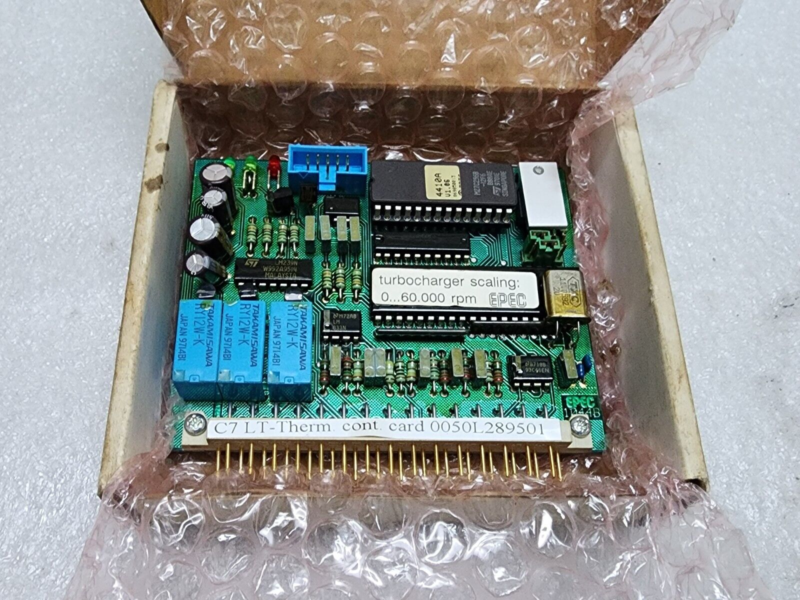 WARTSILA C7 LT-THERM CONTROL CARD 0050L289501