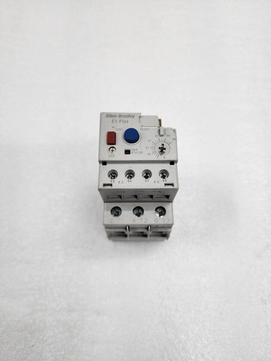 ALLEN BRADLEY E1 PLUS CAT 193-EEFD SER C OVERLOAD RELAY 9-45A