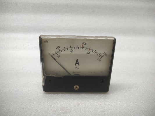 DAIICHI LSK-12 CT 1200/5A DOUBLE AMMETER 200/5A