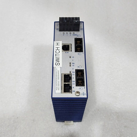 HIRSCHMANN RS20 INDUSTRIAL ETHERNET SWITCH RS20-0400M2M2SDABHH04.2.05