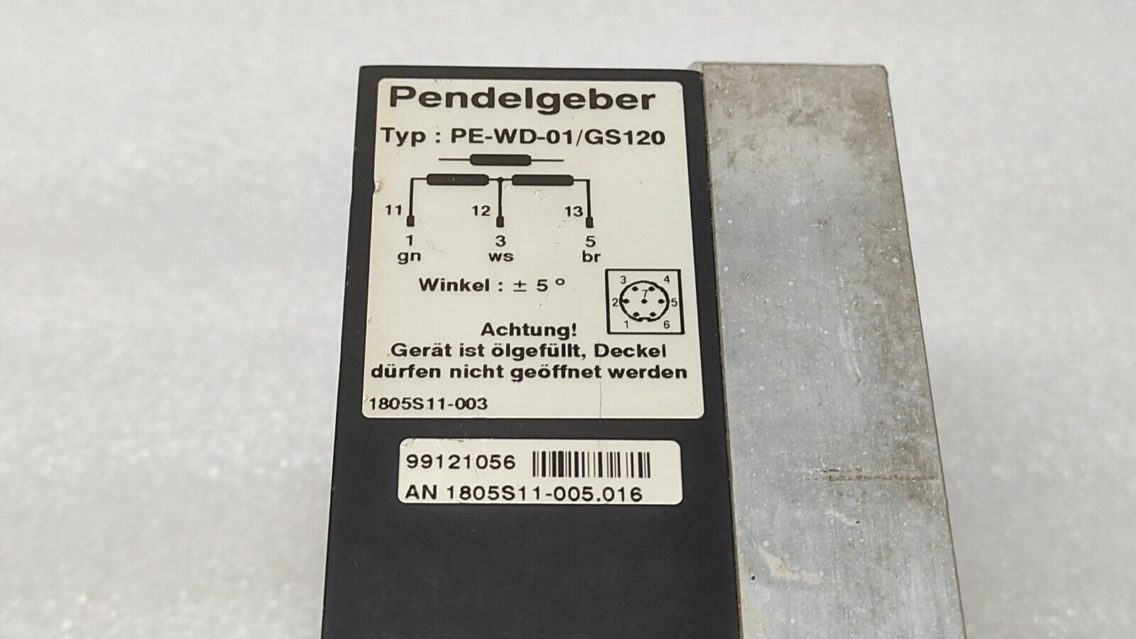 PENDELGEBER PE-WD-01/GS120 PENDULUM ENCODER