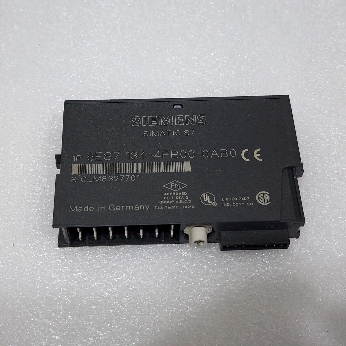 SIEMENS 6ES7 134-4FB00-0AB0 3-CH ANALOG INPUT MODULE