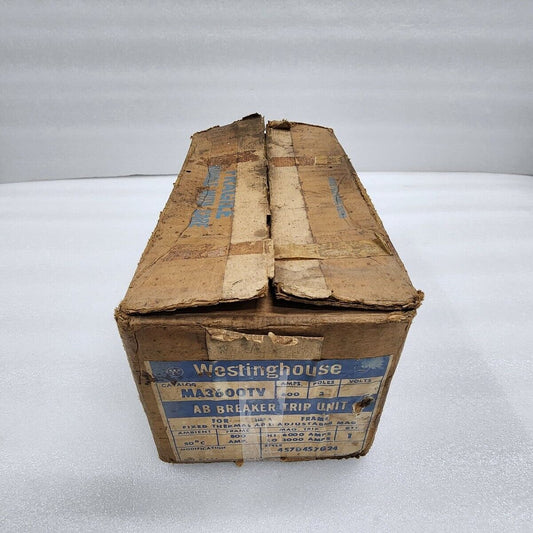 WESTINGHOUSE MA3600TV AB DE-ION TRIP UNIT 457D457G24 600A 3-POLES