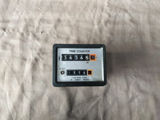 Tamura Electric Time Counter 110V 60Hz 3.6VA