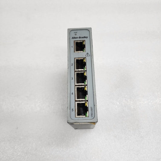 ALLEN BRADLEY CAT 1783-US5T ETHERNET SWITCH SER A 171066