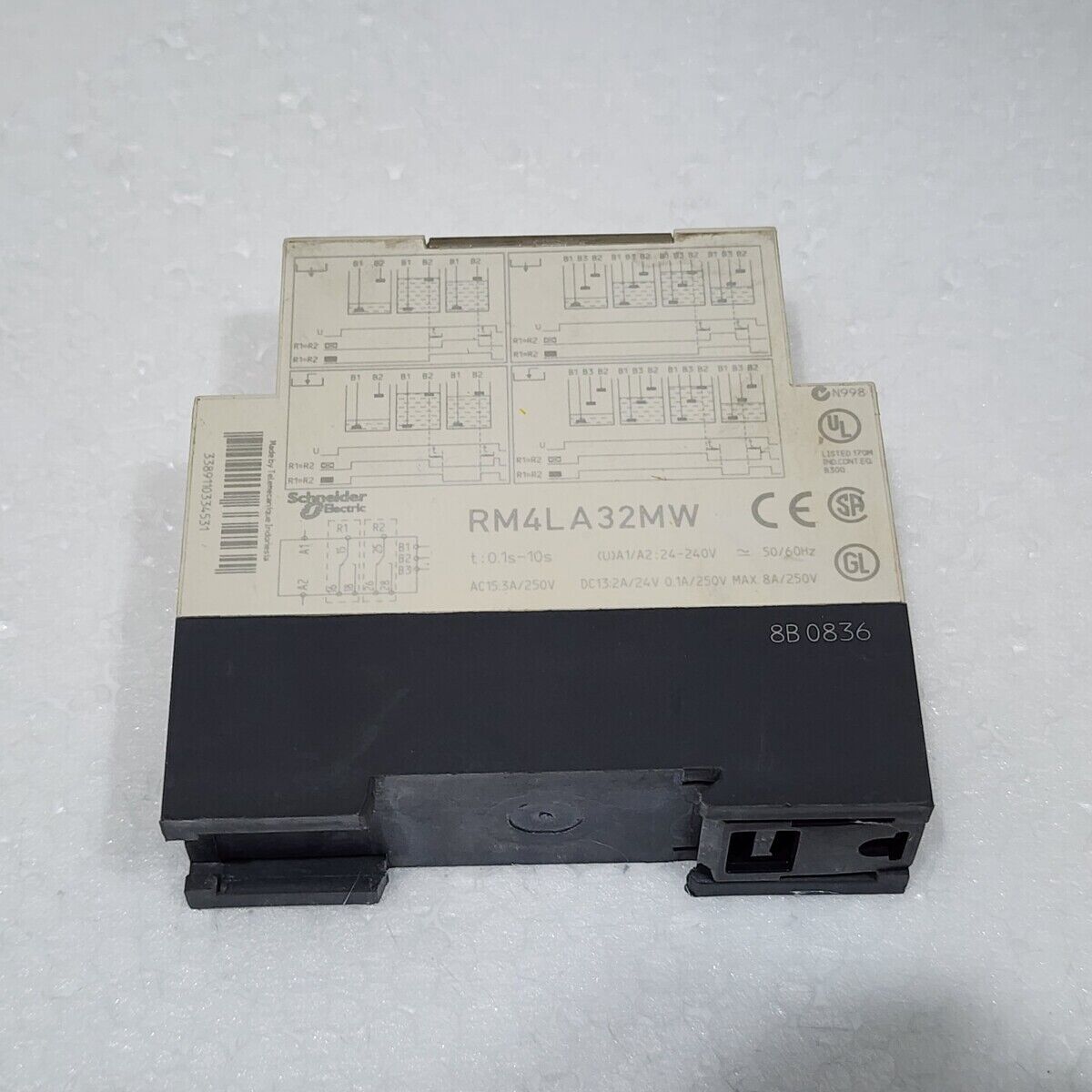 RM4LA32MW LIQUID LEVEL CONTROL RELAY 24-240VAC/DC