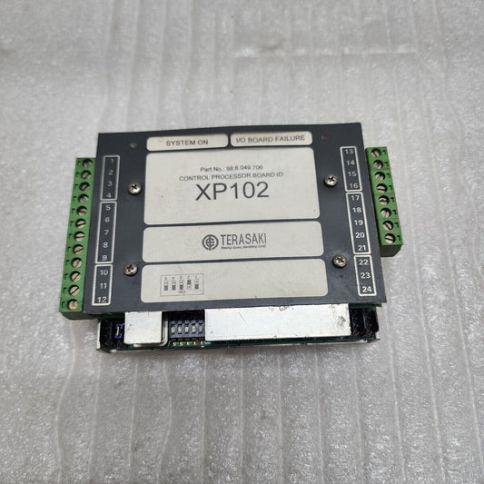 TERASAKI XP102 CONTROL PROCESSOR BOARD 98.6.049.706