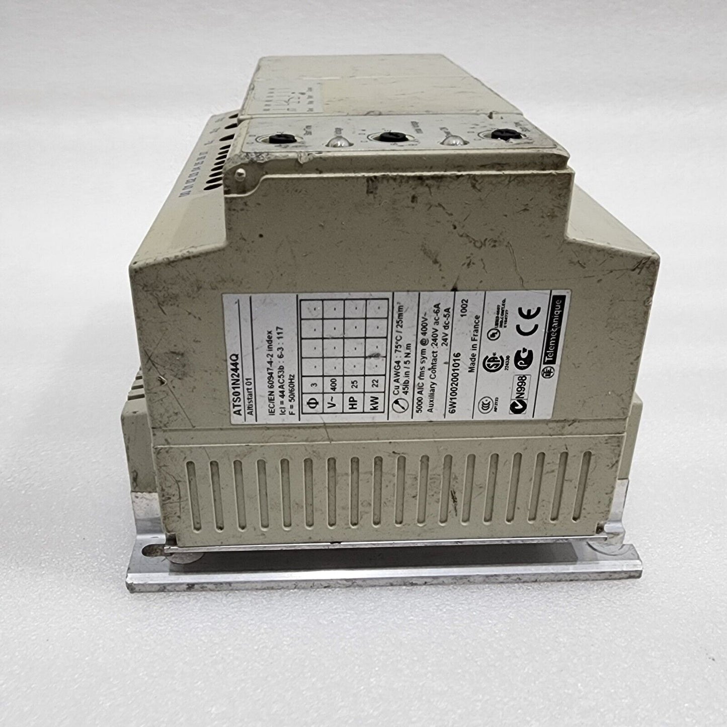 ATS01N244Q SOFT STARTER FOR ASYNCHRONOUS MOTOR 400V 25HP 22kW