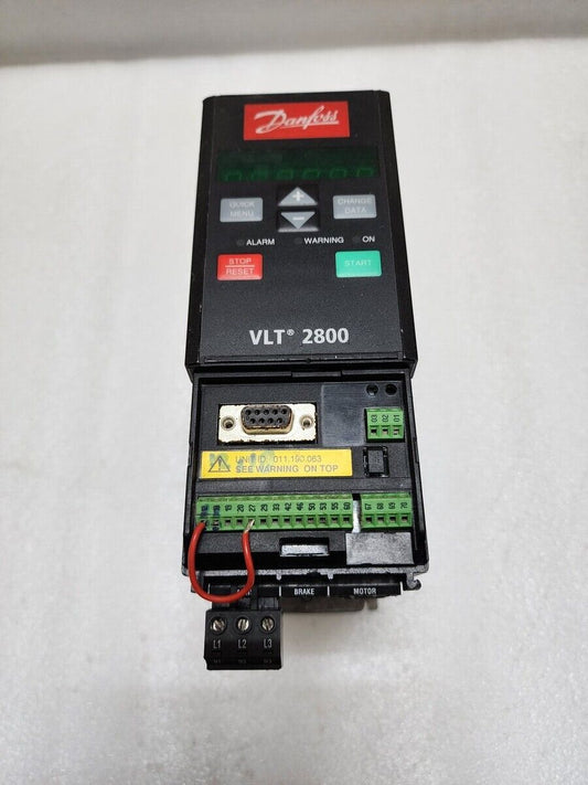 DANFOSS VLT 2800 195N0027 INVERTER DRIVE 1.7KVA 4.2A