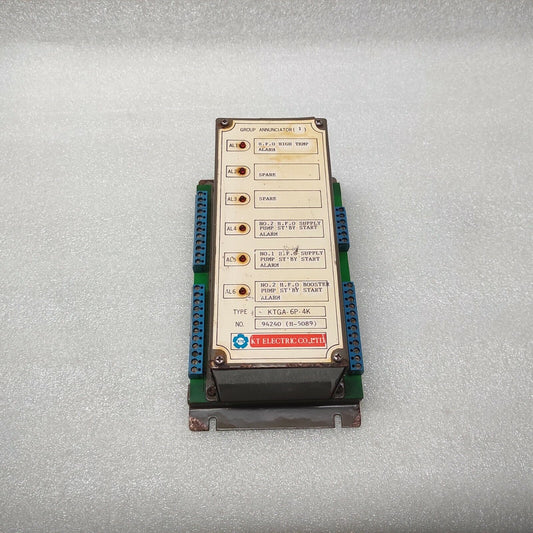KT ELECTRIC KTGA-6P-4K GROUP ANNUNCIATOR 94240 H-5089