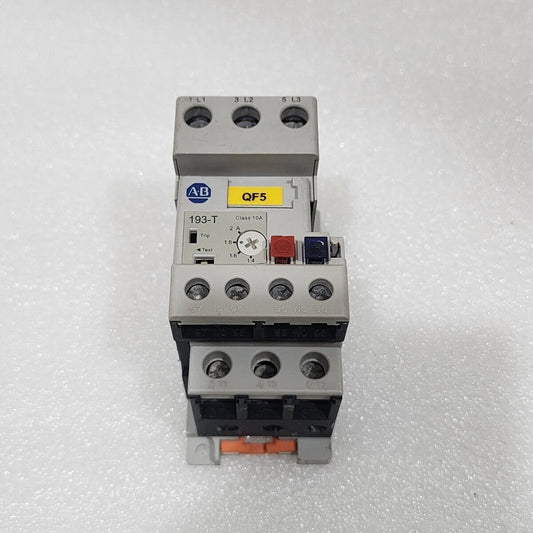ALLEN BRADLEY CAT 193-11AB20 SER A OVERLOAD RELAY 1.4-2.0A CAT 193-T1APM