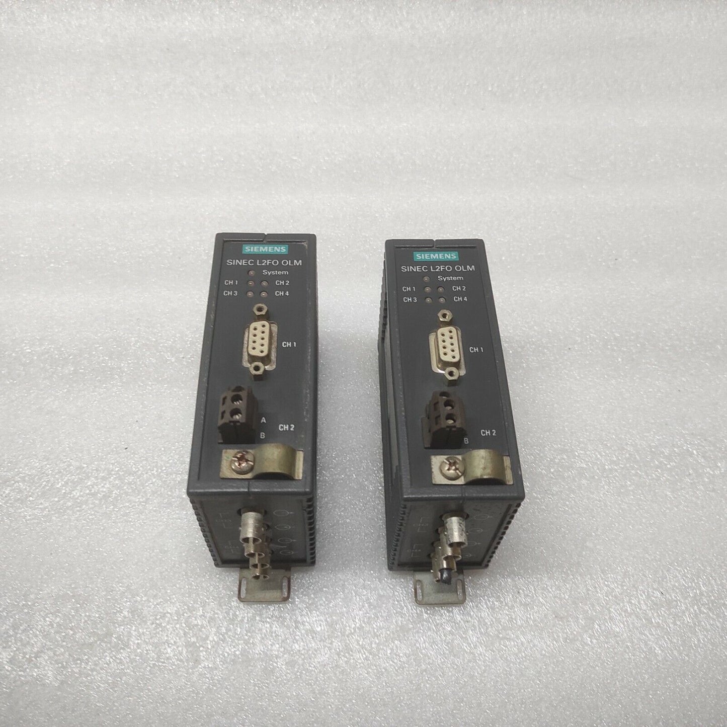 SIEMENS SINEC L2F0 0LM/S4 OPTICAL LINK MODULE 6GK1502-4AB10