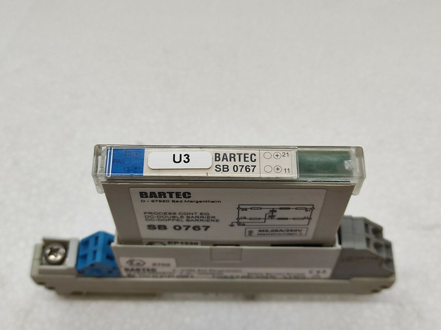 Bartec SB 0767 Process CONT EQ DC-Double Barrier SB0767 17-1834-4000/0767