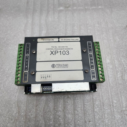 TERASAKI XP103 CONTROL PROCESSOR BOARD 98.6.049.706