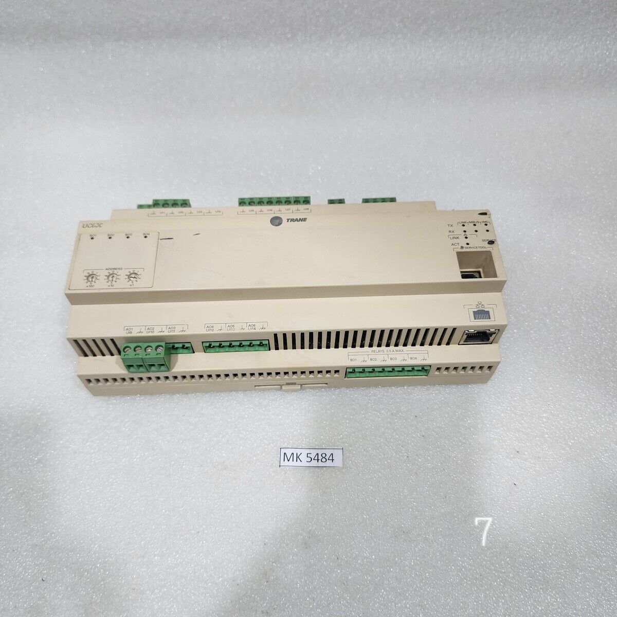 TRANE UC600 PROGRAMMABLE CONTROLLER X13651548-01 REV 102