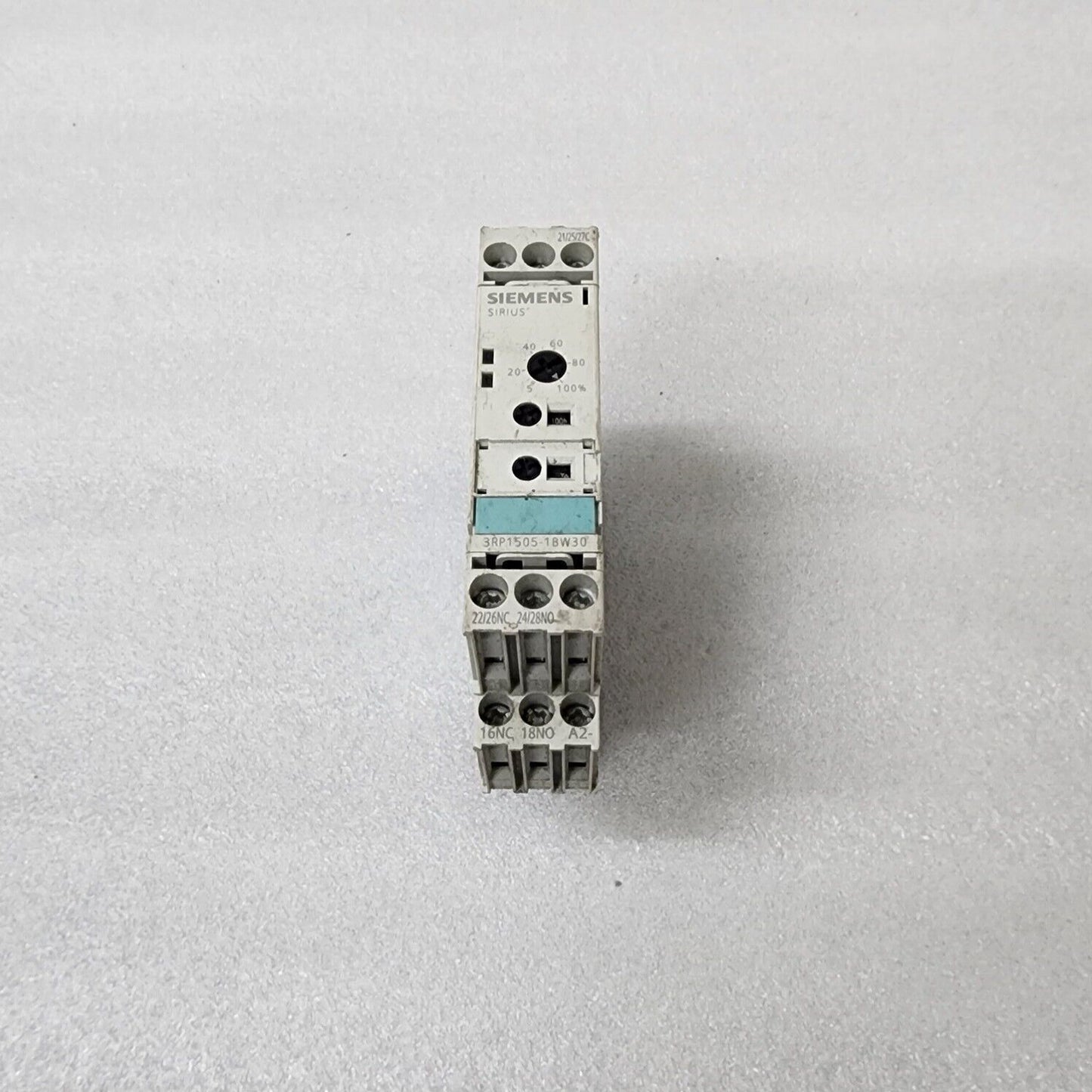 SIEMENS 3RP1505-1BW30 ELECTRONIC TIME RELAY