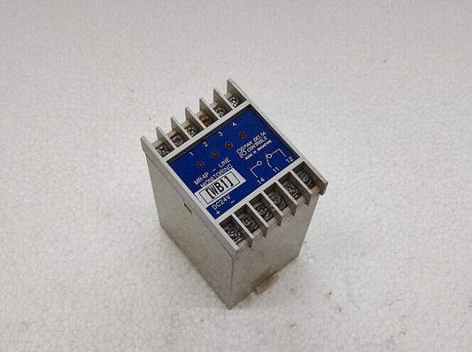 Pan Delta Controls MR4P Line Monitoring Relay