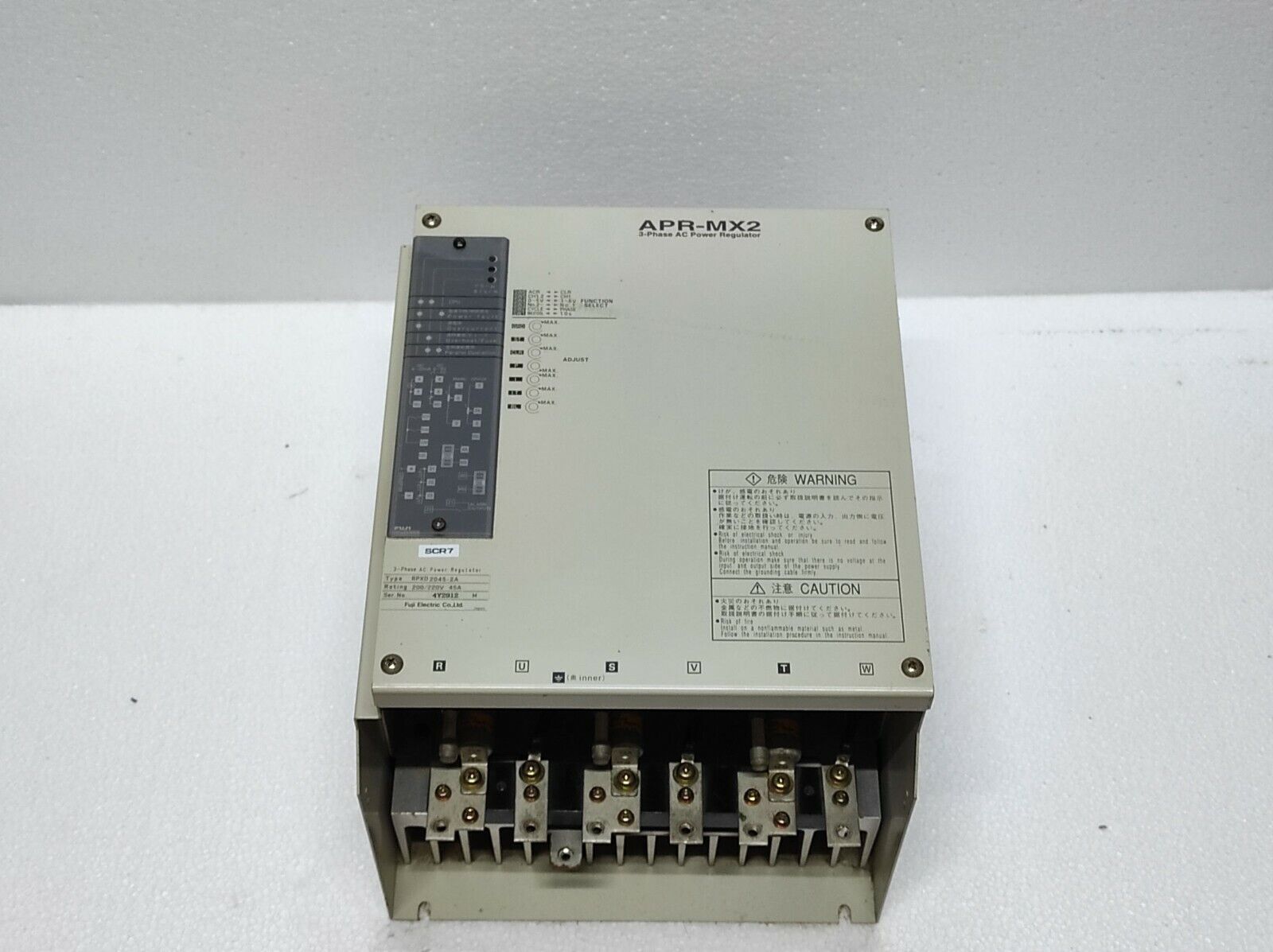 Fuji Electric RPXD 2045-2A 3-Phase AC Power Regulator 200-220V 45A RPXD2045-2A