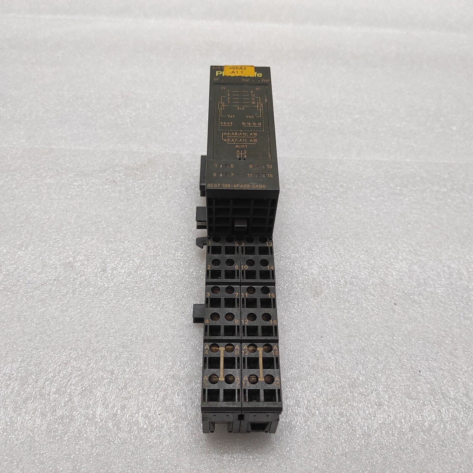 SIEMENS 6ES7 138-4FA02-0AB0 ET200S I/O MODULE 24VDC