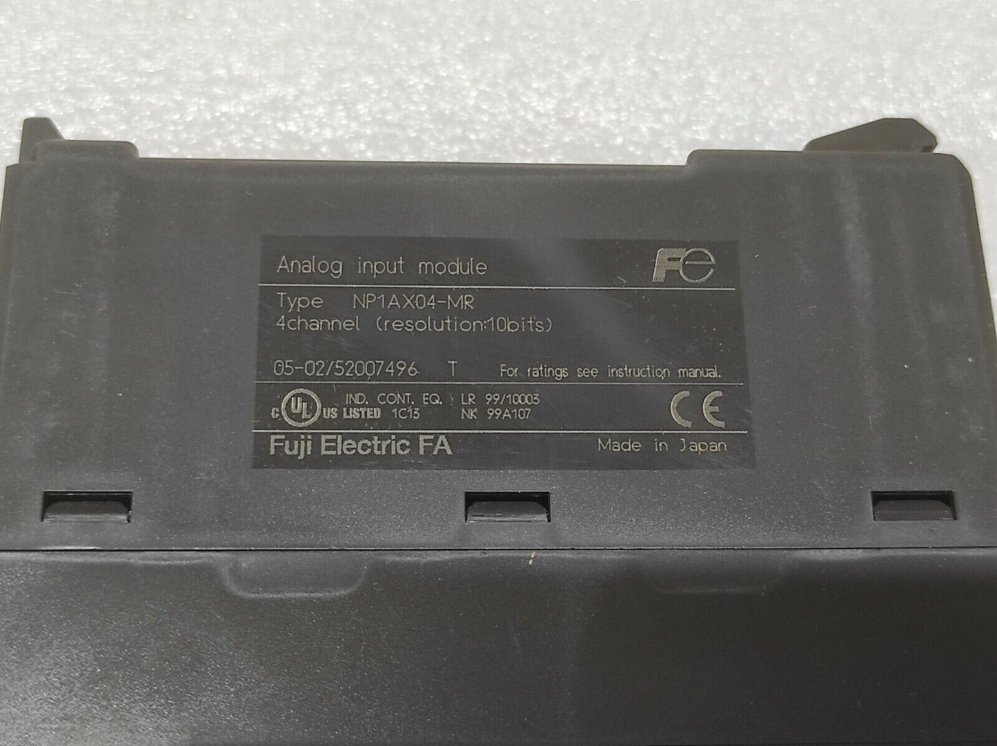 FUJI NP1AX04-MR ANALOG INPUT MODULE