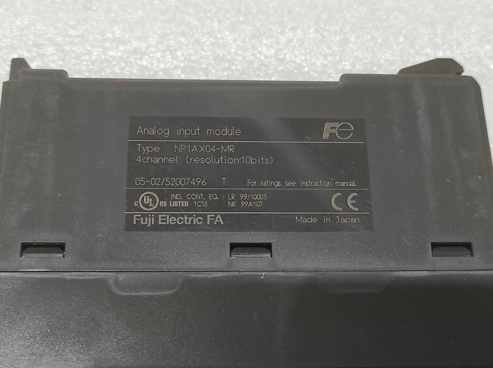 FUJI NP1AX04-MR ANALOG INPUT MODULE