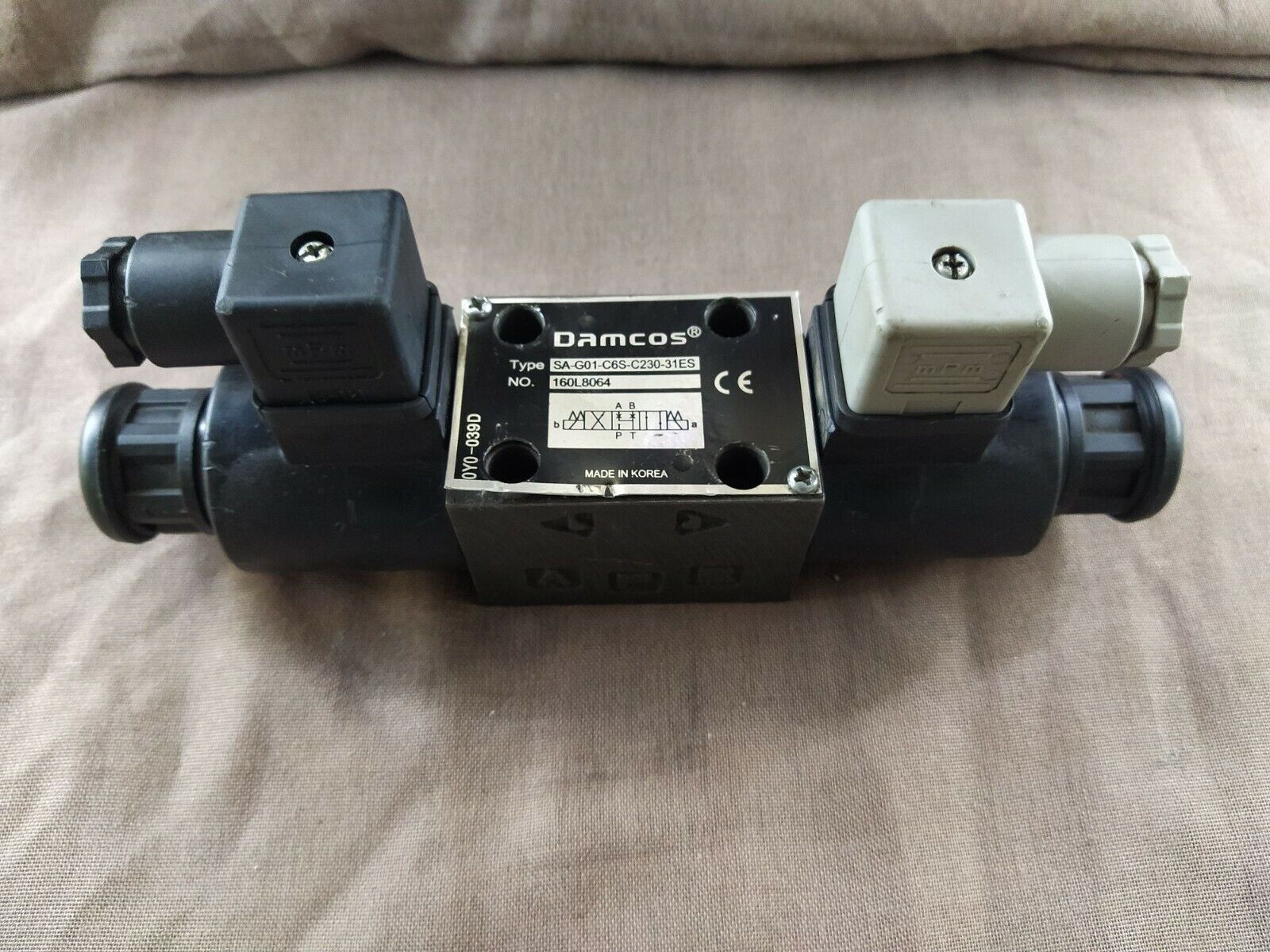 DAMCOS SA G01 C6S C230 31ES Solenoid Operated Direktionale Regelventil SAG01C6S