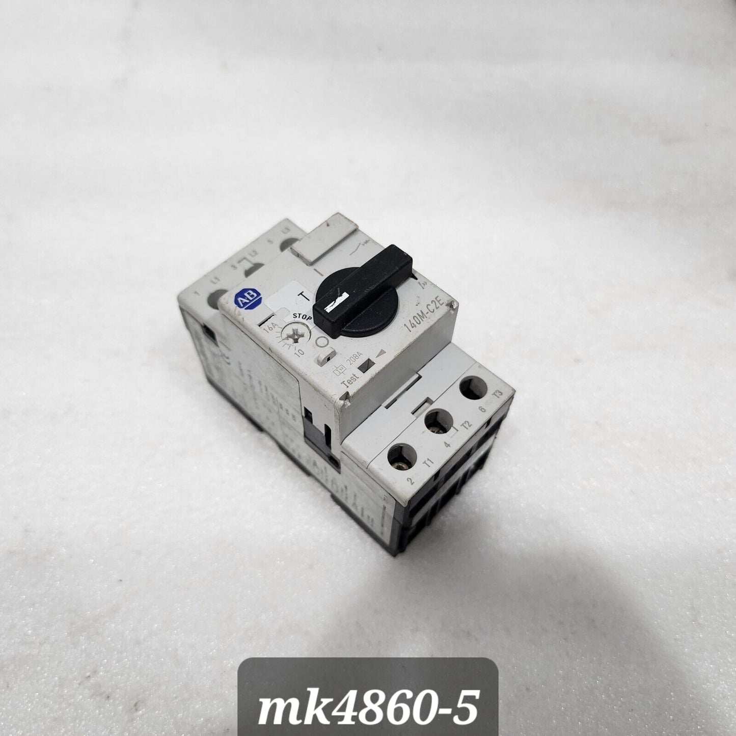 ALLEN BRADLEY 140M-C2E-C16 CIRCUIT BREAKER MOTOR PROTECTION 10-16A