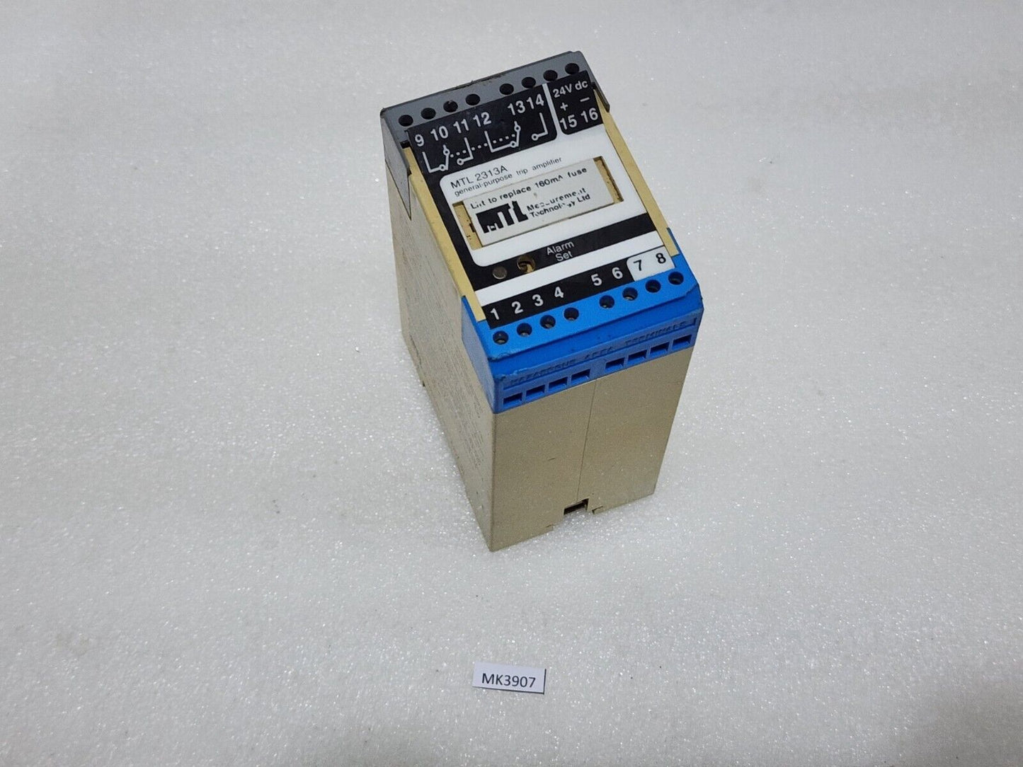 MEASUREMENT TECHNOLOGY MTL2313A GENERAL PURPOSE TRIP AMPLIFIER 24VDC