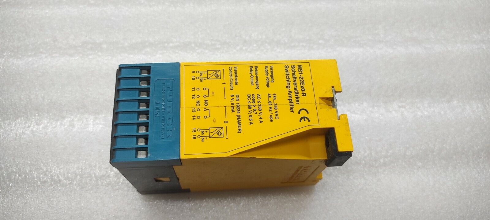 TURCK MS1-22EX0-R SWITCHING AMPLIFIER 230VAC