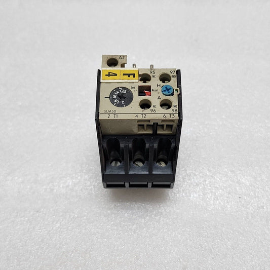 SIEMENS 3UA50 00-1B OVERLOAD RELAY 1.25-2A