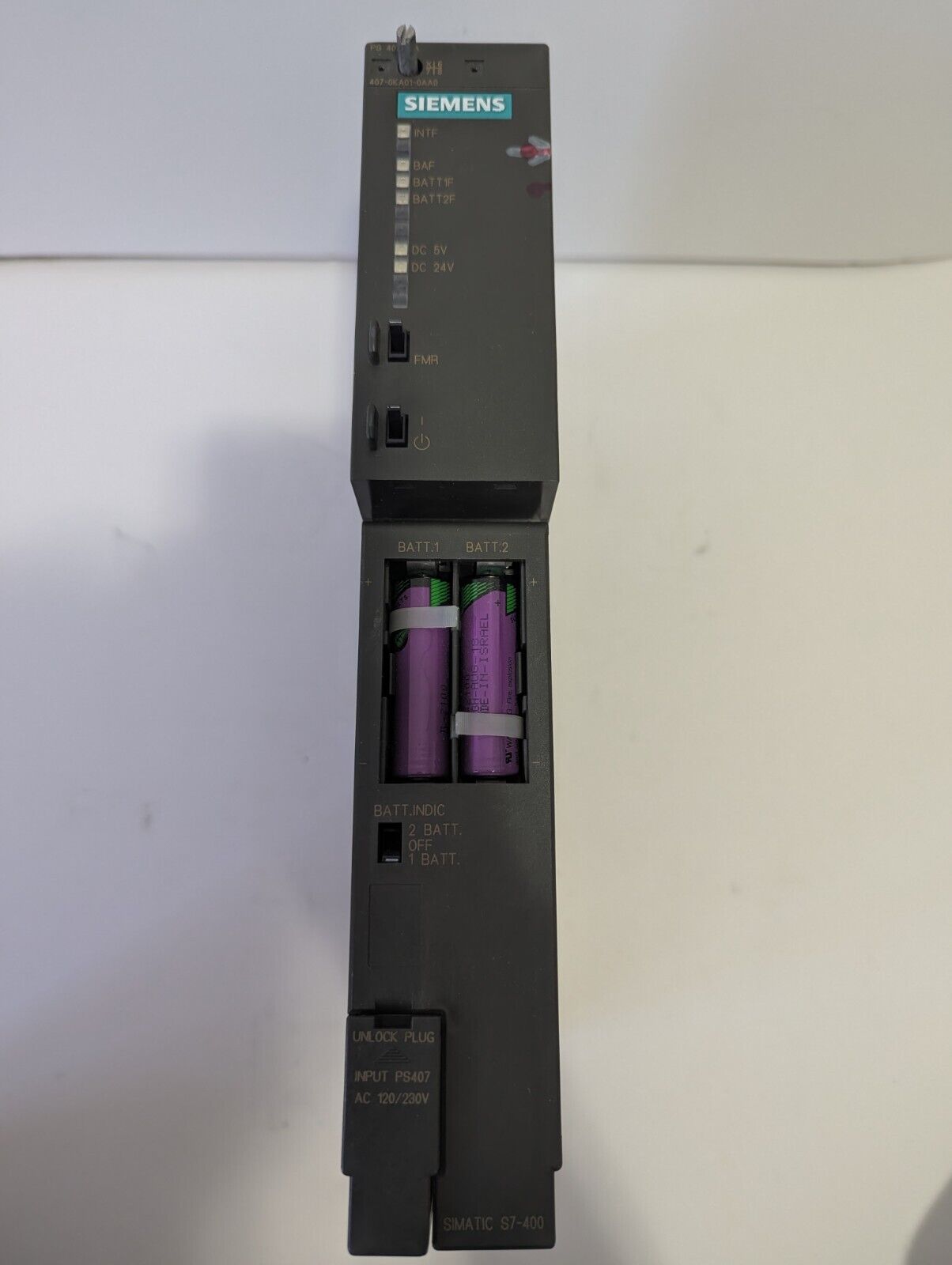 Siemens 1P 6ES7 407-0KA01-0AA0 Simatic S7 Drive S7-400 6ES74070KA010AA0