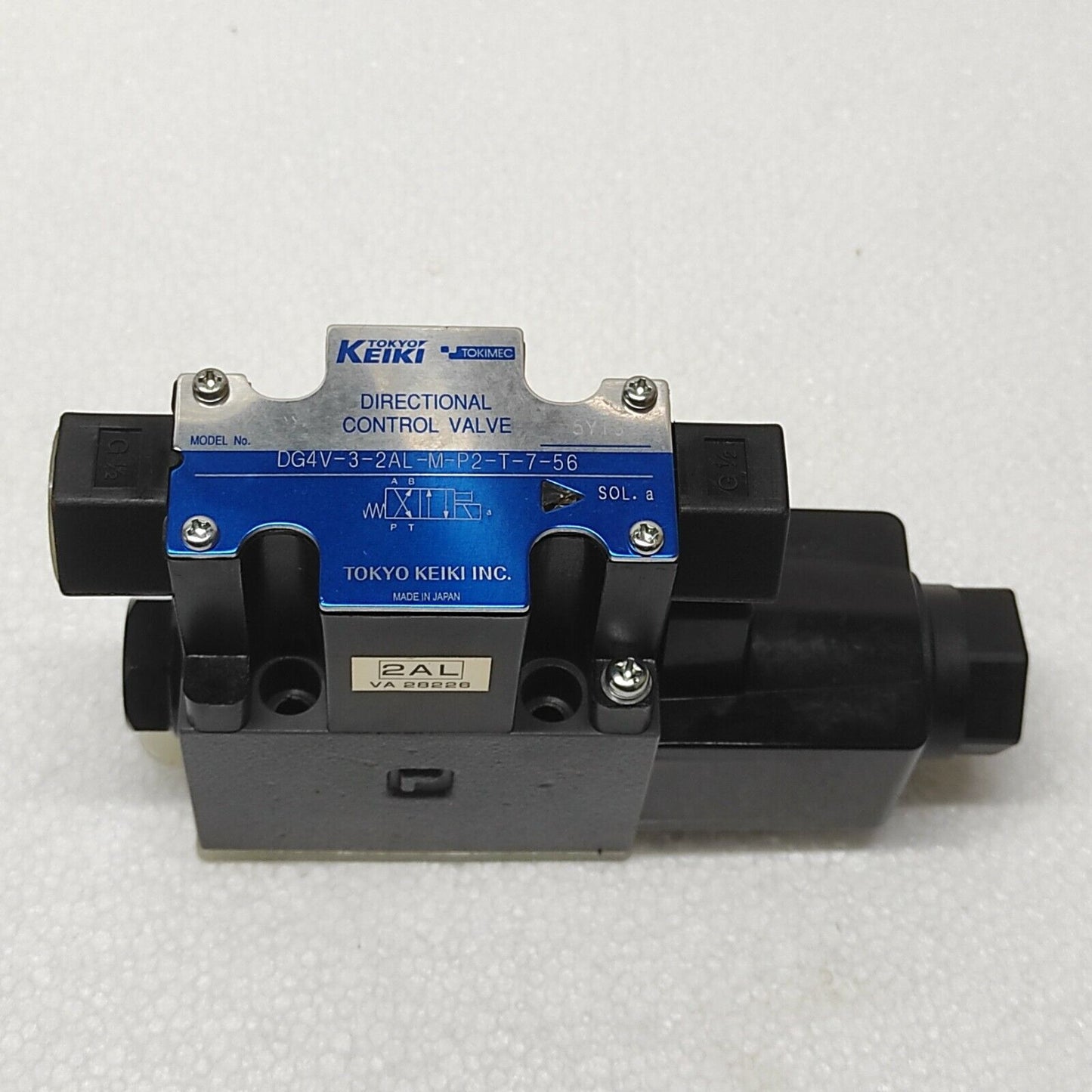 TOKYO KEIKI DG4V-3-2AL-M-P2-T-7-56 DIRECTIONAL CONTROL VALVE 48291056