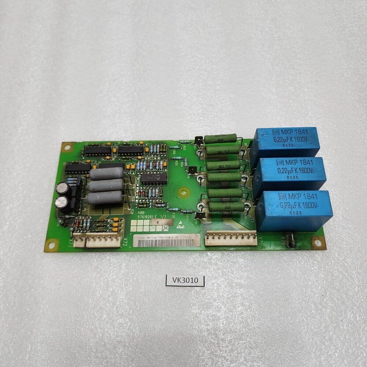 ABB 57619261 E 1/2 PCB 58907146J NINP-61