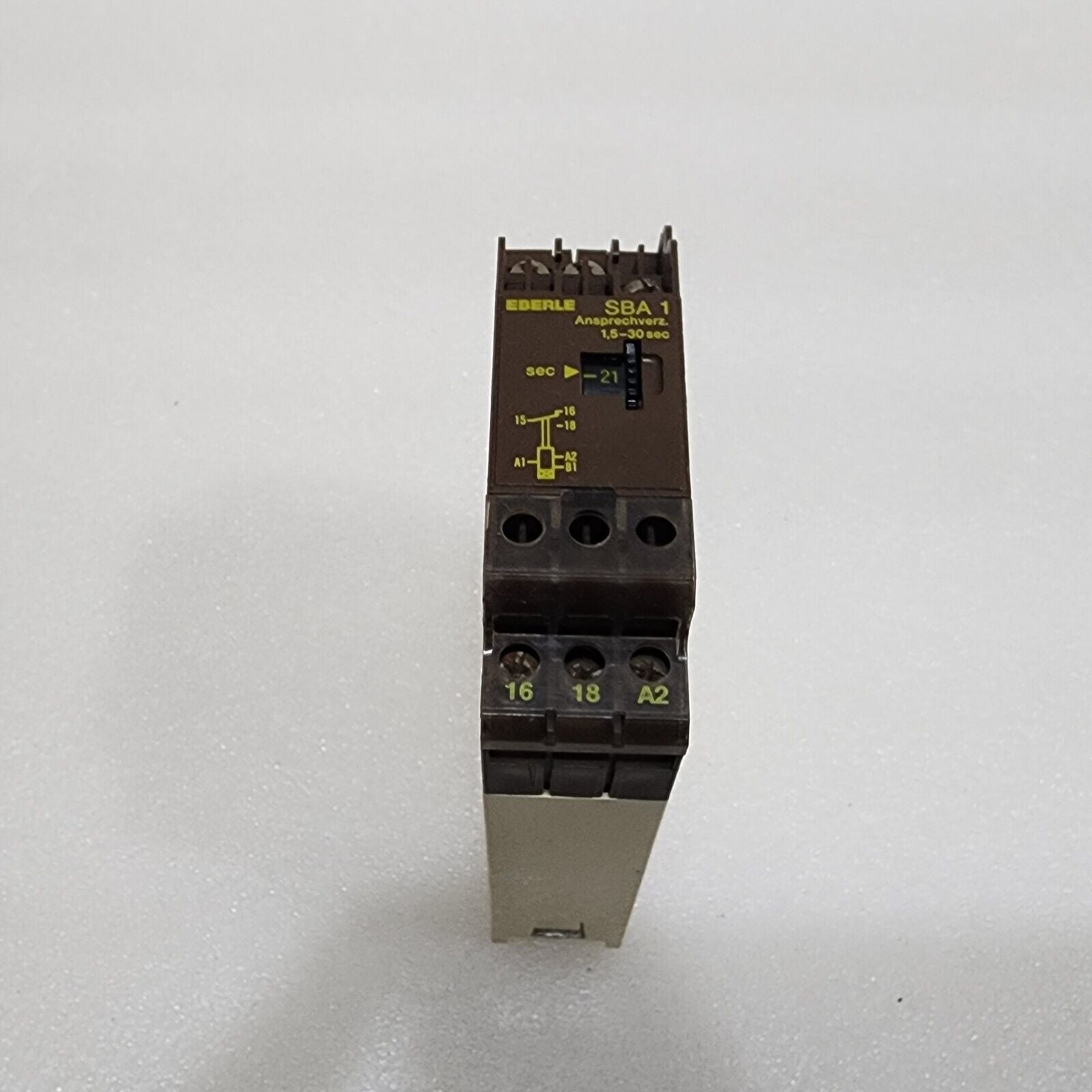 EBERLE SBA 1 TIMER RELAY 054510143090 220VAC/24VAC-DC 1.5-30SEC