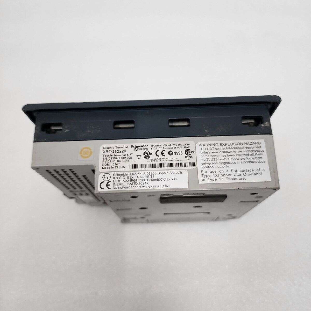 XBTGT2220 5.7” TACTILE TERMINAL 24VDC