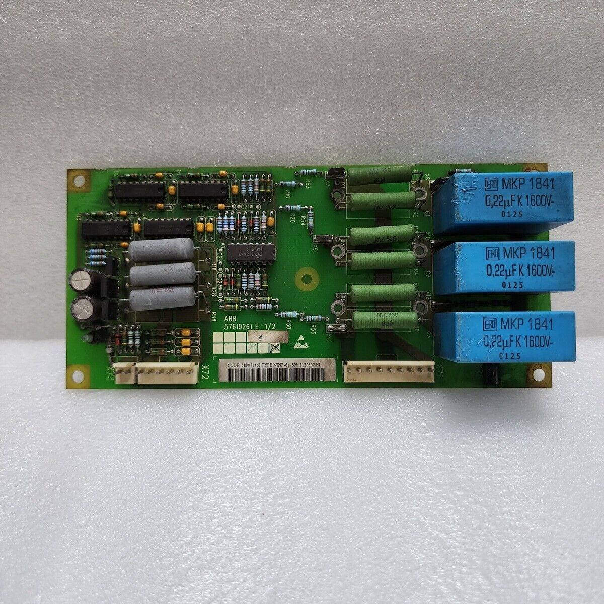 ABB 57619261 E 1/2 PCB 58907146J NINP-61