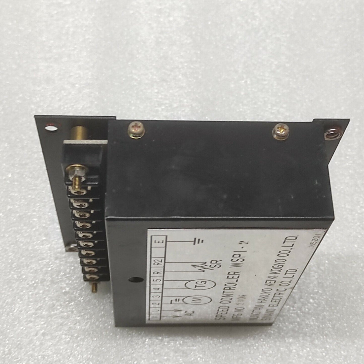 NUNOTANI HAKUYO KEIKI KOGYO WSPI-2 SPEED CONTROLER 2306 SINANO ELECTRIC 