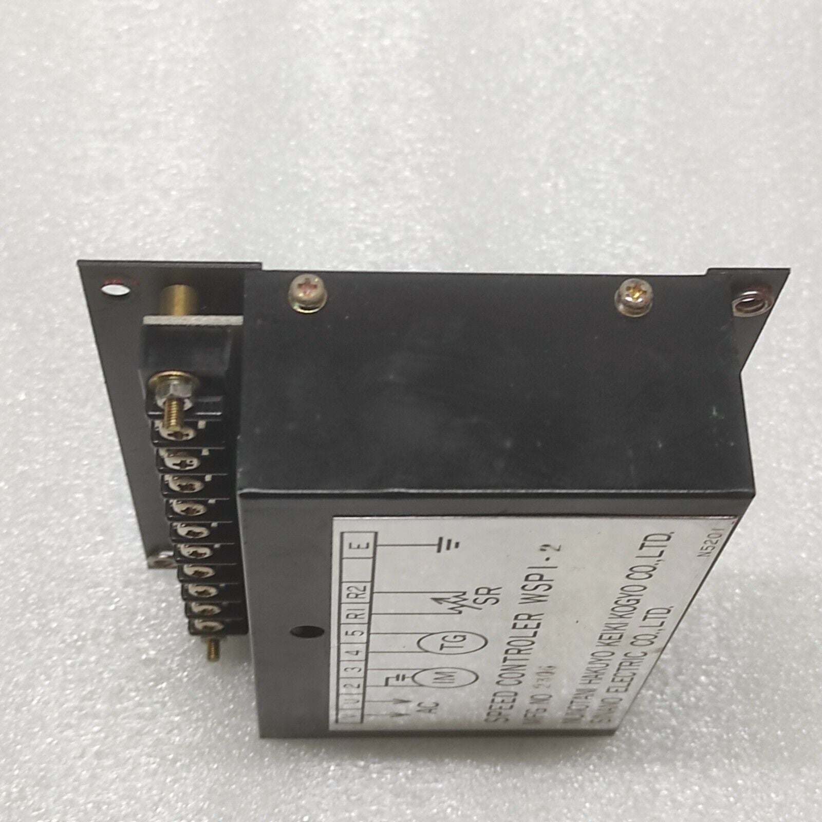 NUNOTANI HAKUYO KEIKI KOGYO WSPI-2 SPEED CONTROLER 2306 SINANO ELECTRIC 