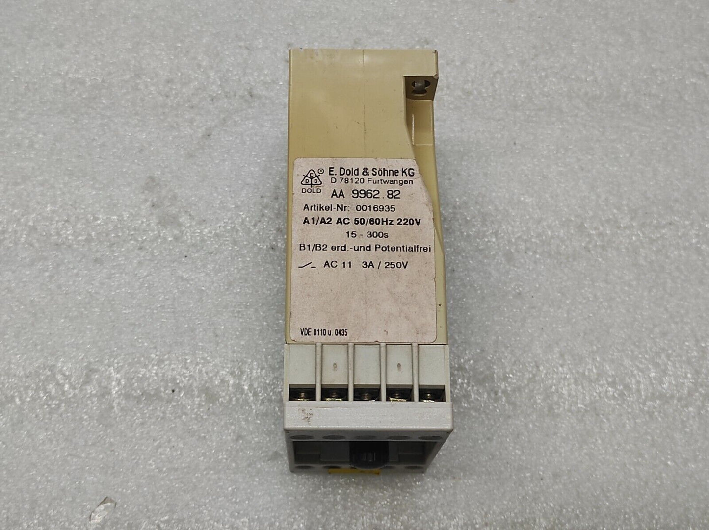 DOLD AA 9962.82 MINI TIMER 0016935 220V AA996282